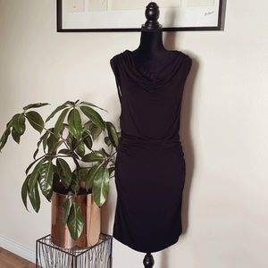 Lino Open Back Jersey dress